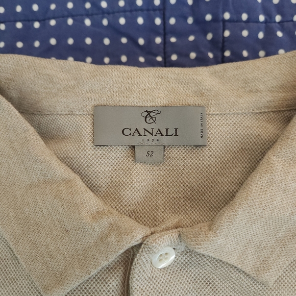CANALI LONGSLEEVED POLO - Picture 6 of 6